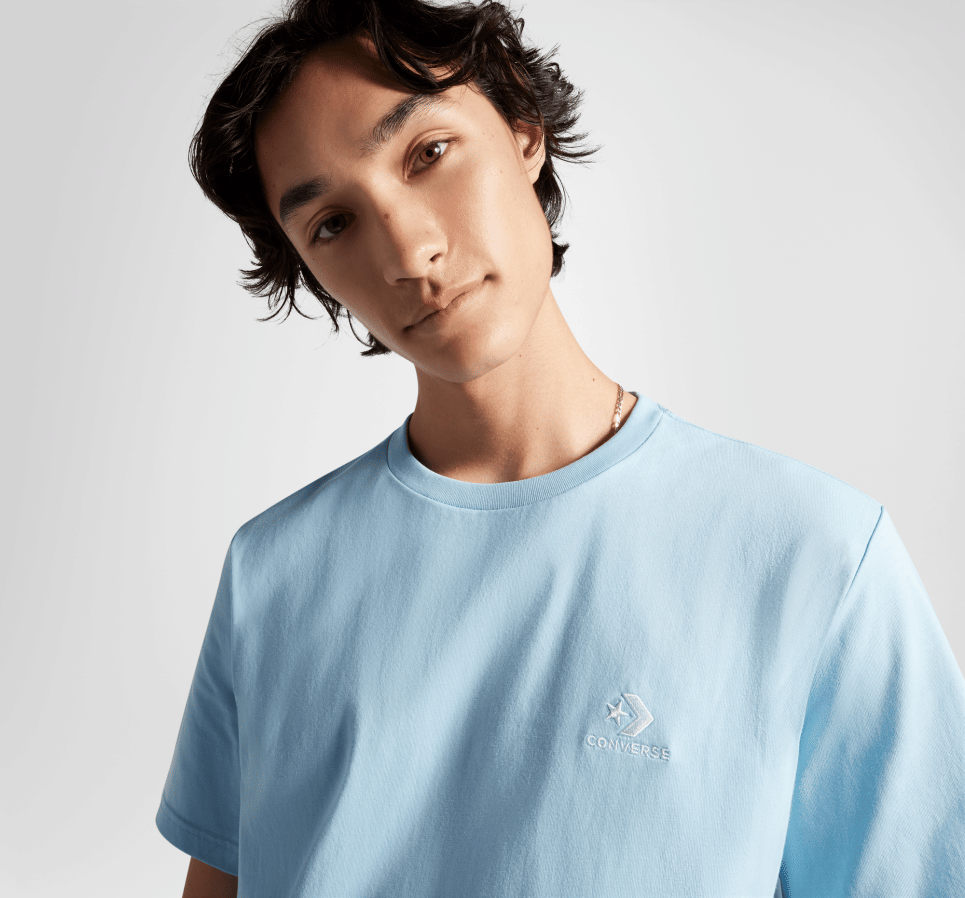 Converse Go-To Embroidered Star Chevron Standard Fit T-Shirt