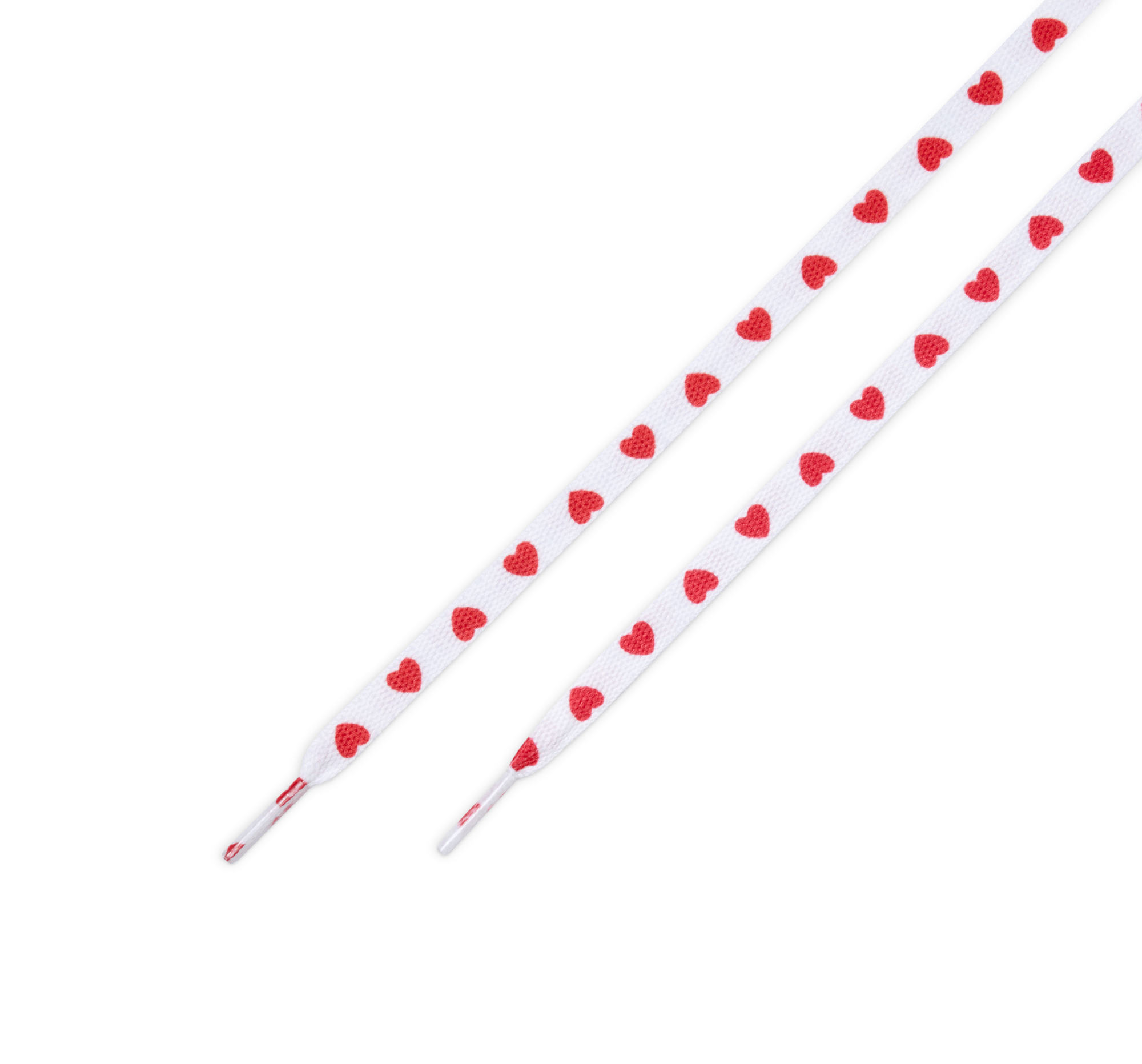 54 Inch Heart Print Laces