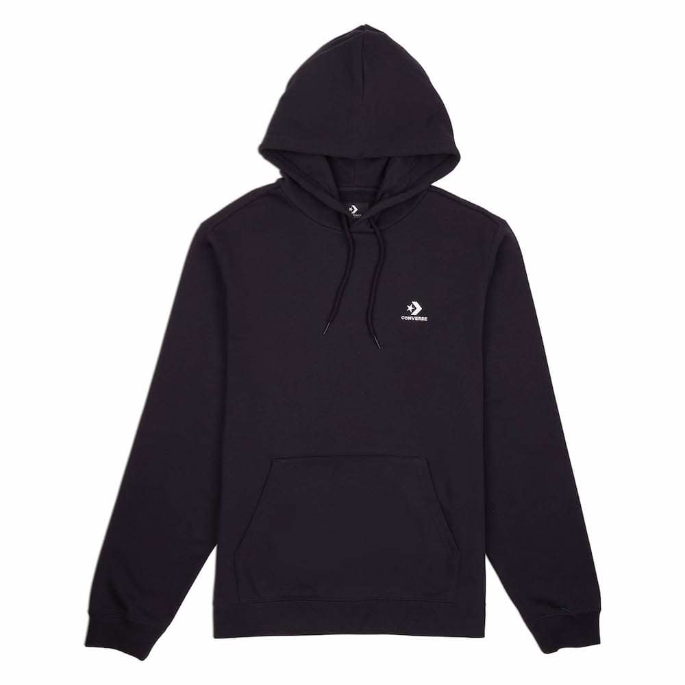 Converse Go-To Embroidered Star Chevron Brushed Back Fleece Hoodie