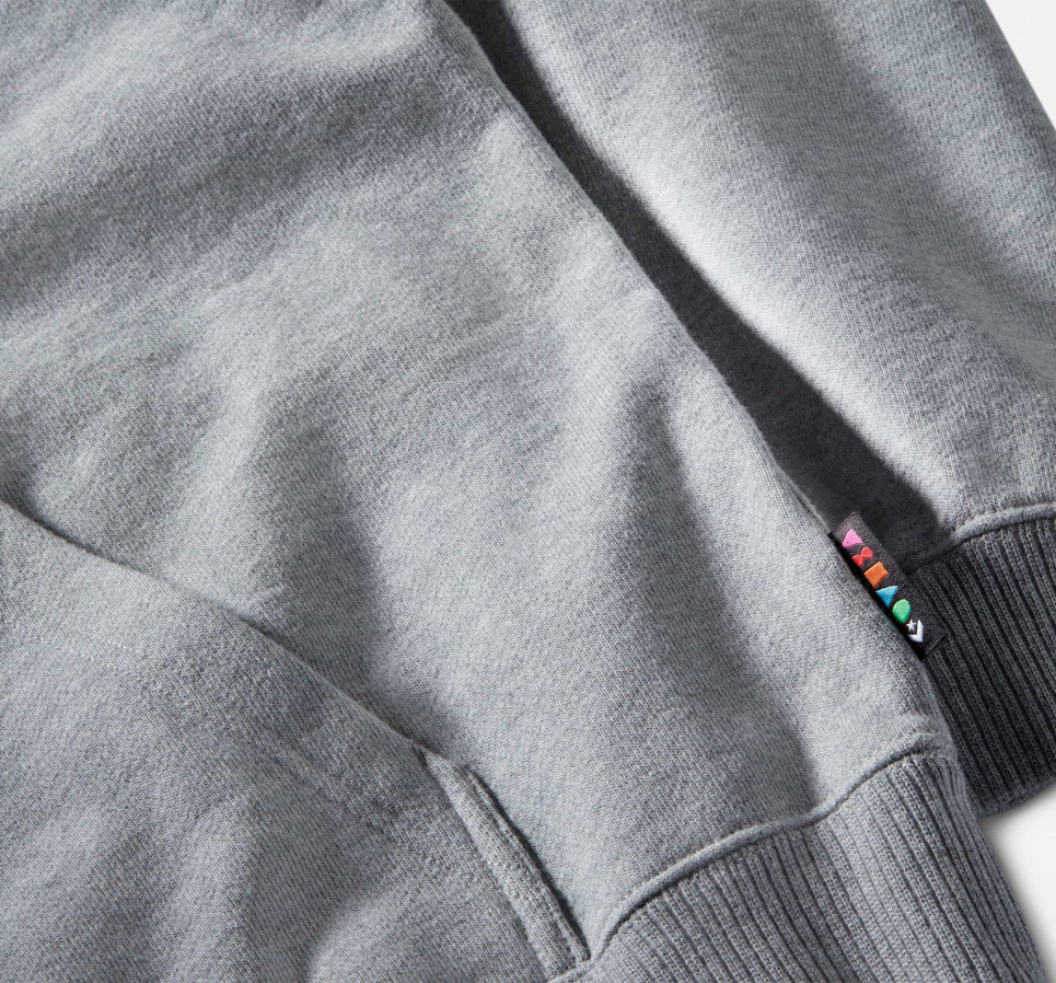 Converse x ADER ERROR SHAPES Pullover Hoodie-Grey-XXS