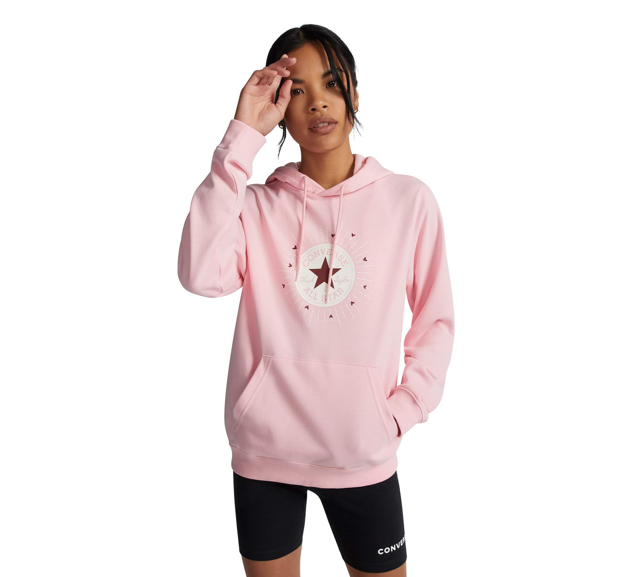 Radiating Love Graphic Pullover Hoodie