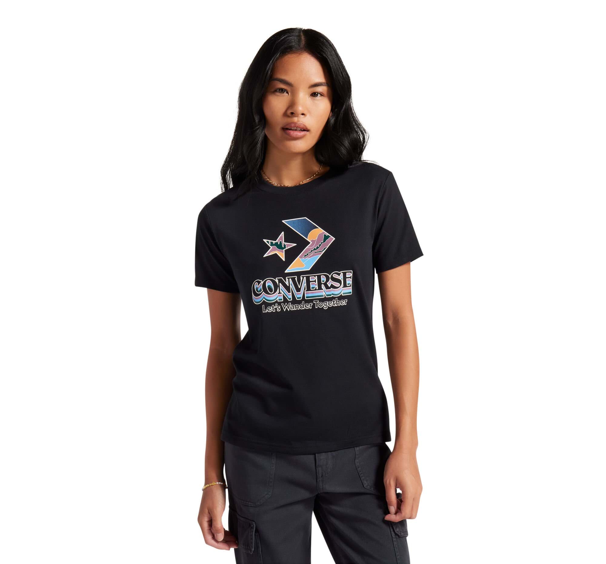 Star Chevron Mountain Graphic T-Shirt