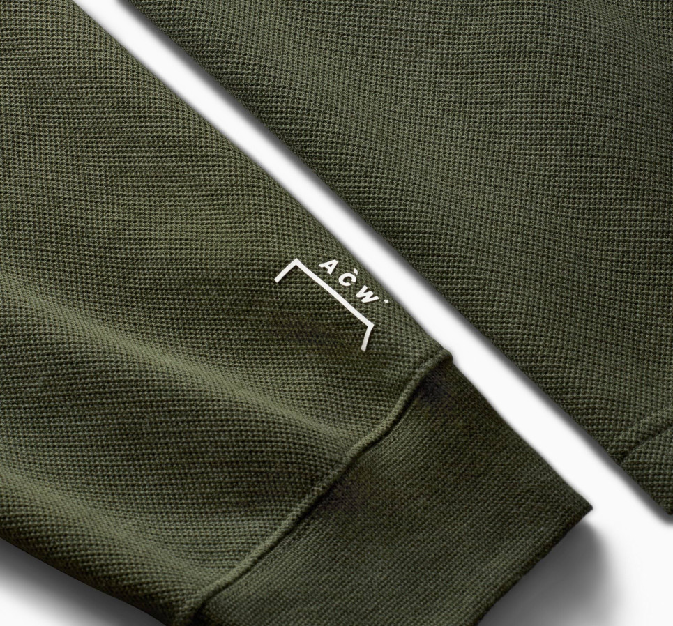 Converse x A-COLD-WALL* Long Sleeve Polo-Green-S
