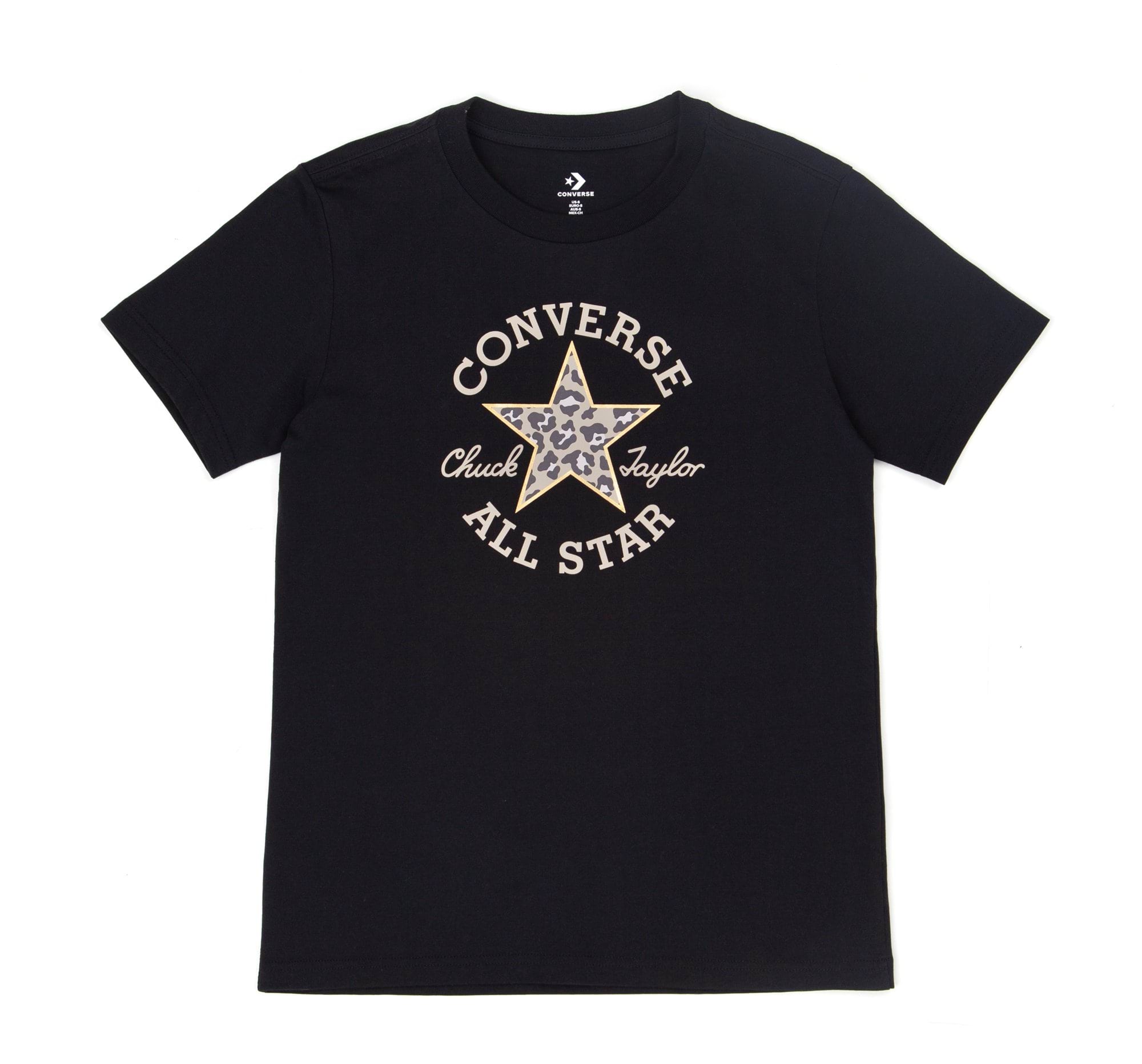 Leopard Chuck Taylor Patch T-Shirt