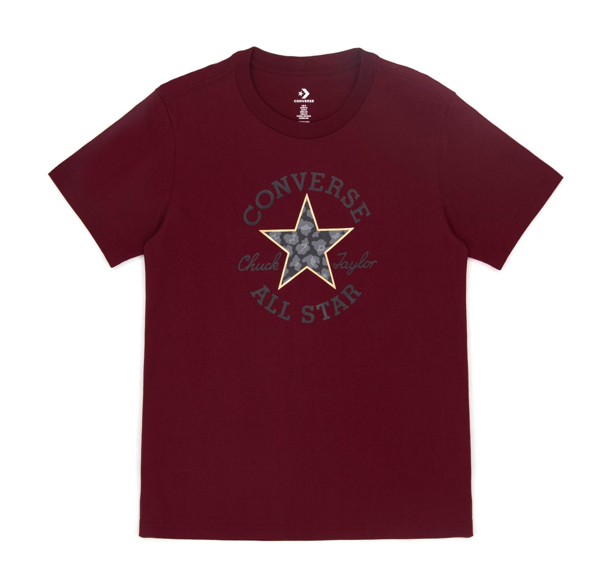 Leopard Chuck Taylor Patch T-Shirt