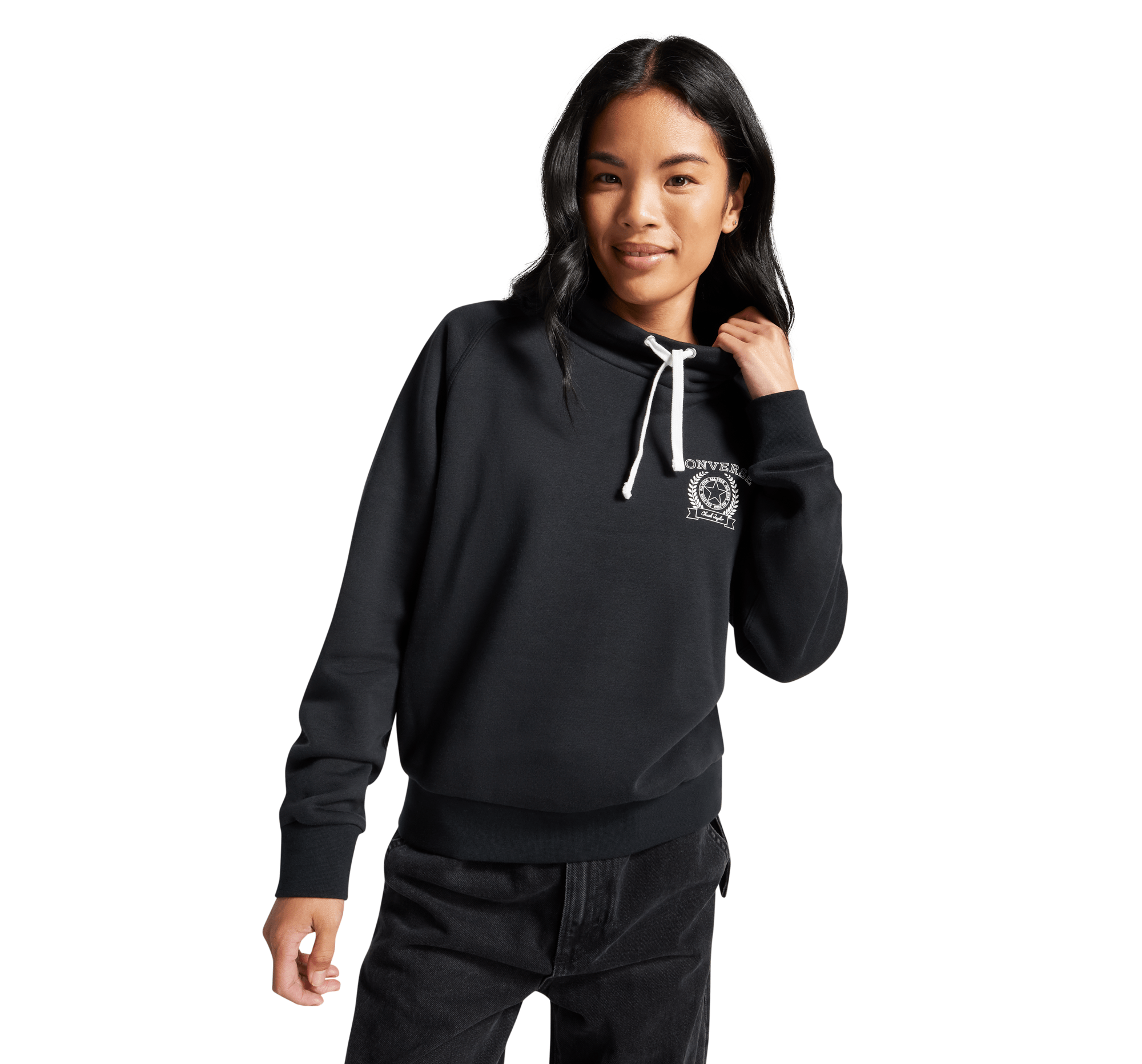 Retro Chuck Taylor Mock Neck Pullover