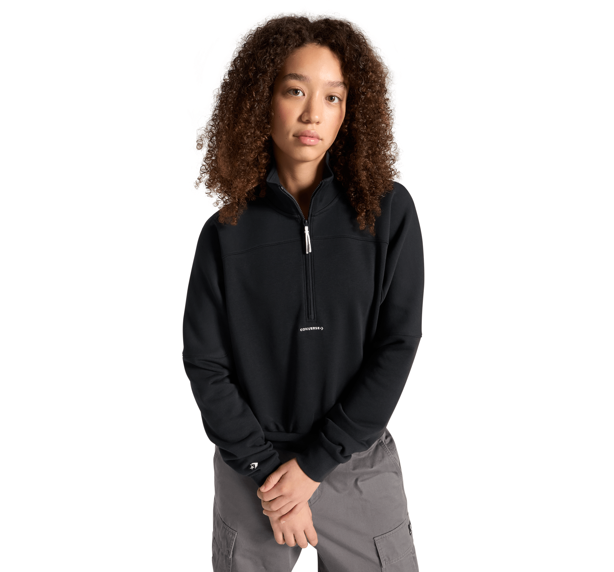 French Terry Half Zip