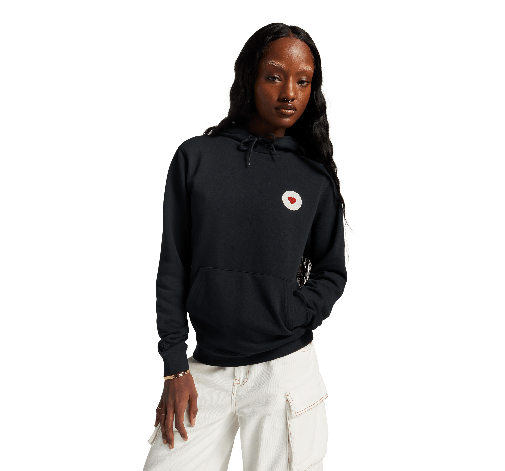 Y2K Heart Pullover Hoodie