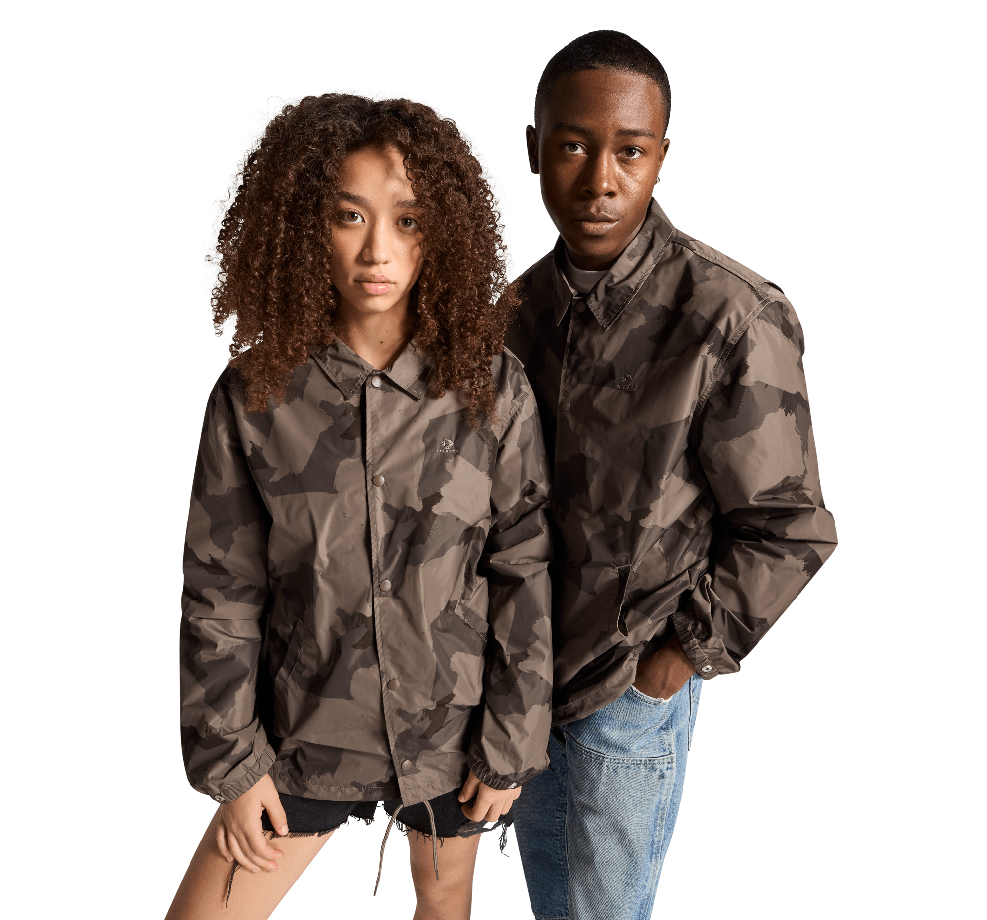 Converse Go-To Camo Coach's Jacket