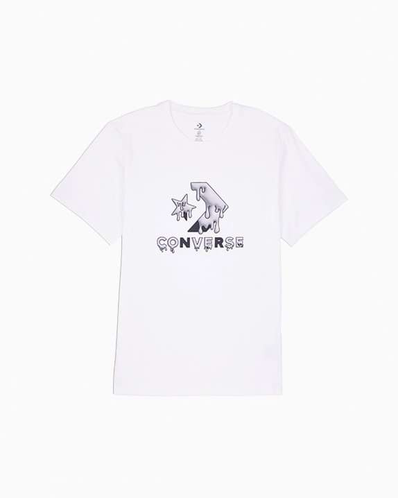 Star Chevron Drip Graphic T-Shirt
