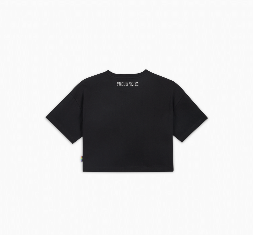 Proud To Be Oversized Cropped T-Shirt