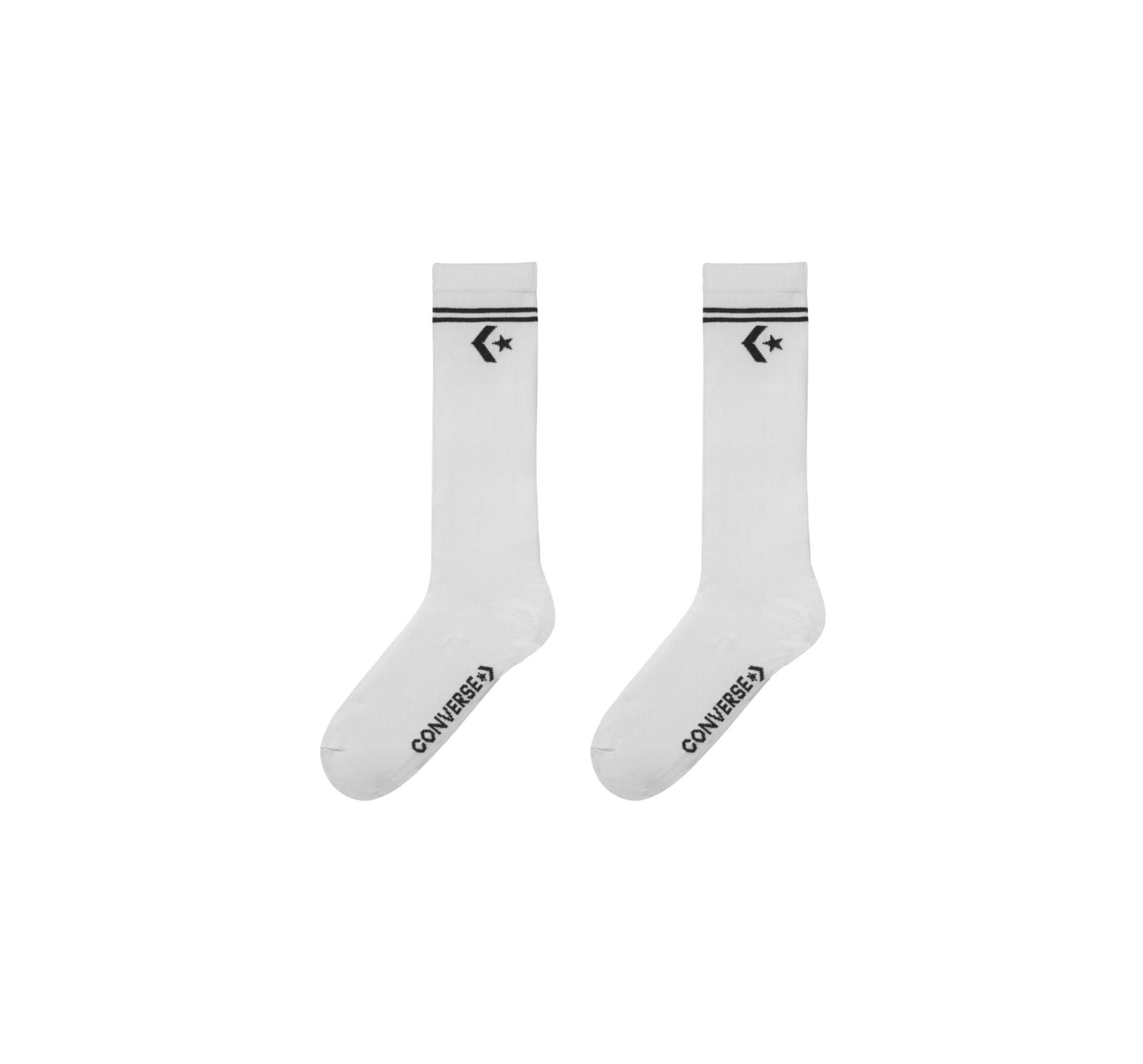 2-Pack Star Chevron Double Stripe Crew Socks