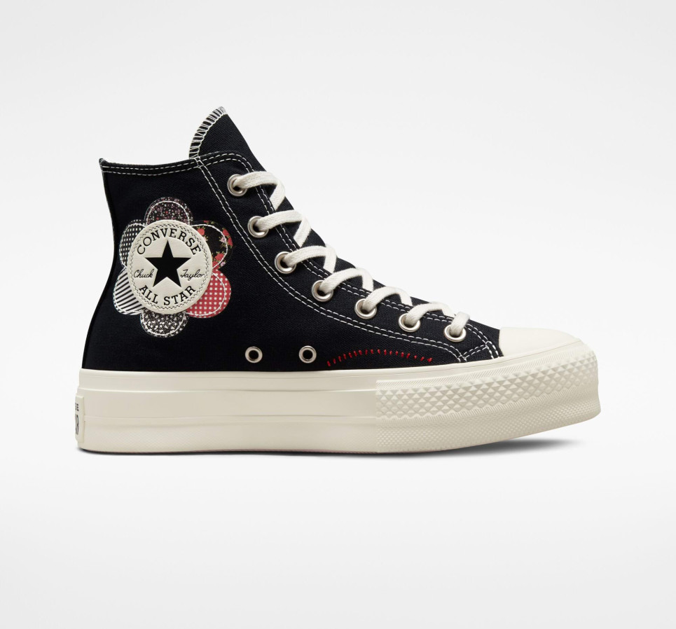 Chuck Taylor All Star Lift Platform Crafted Patchwork