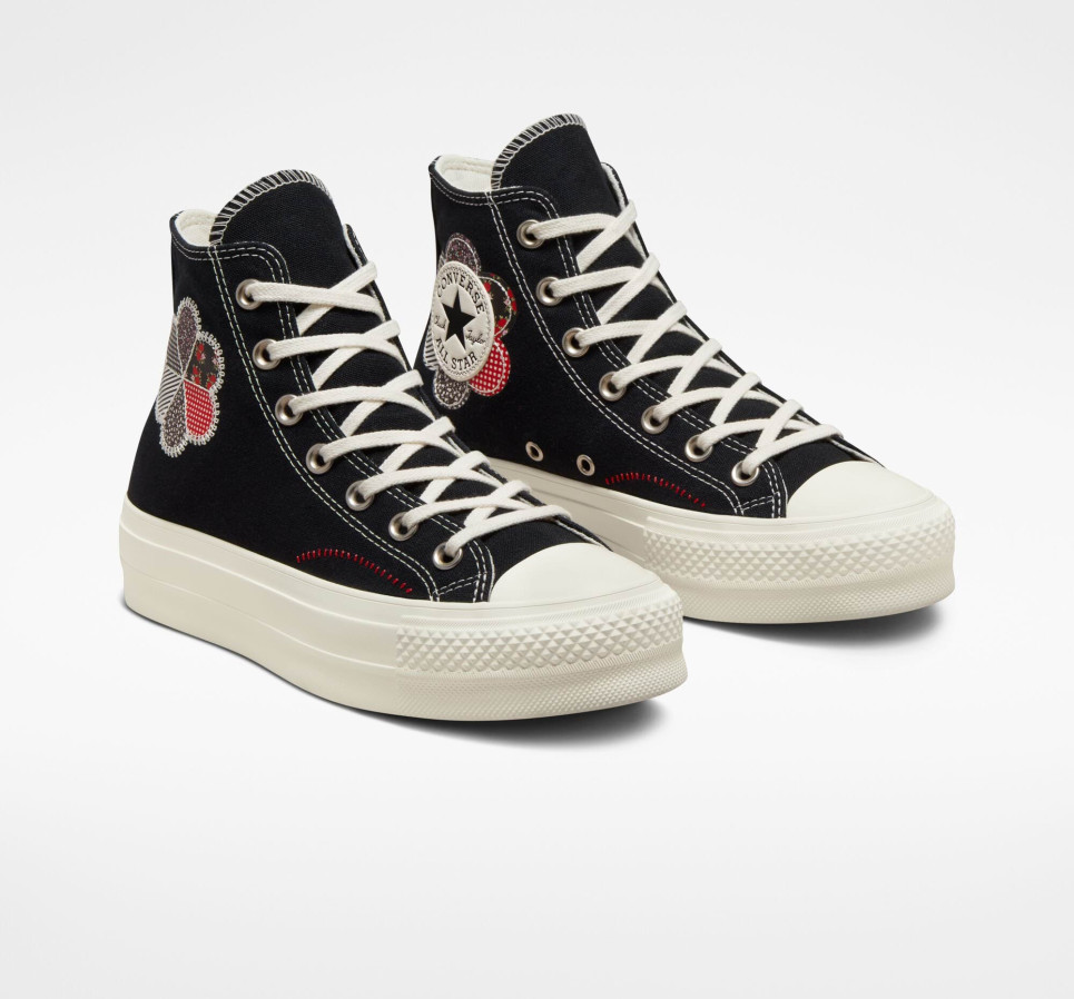 Chuck Taylor All Star Lift Platform Crafted Patchwork