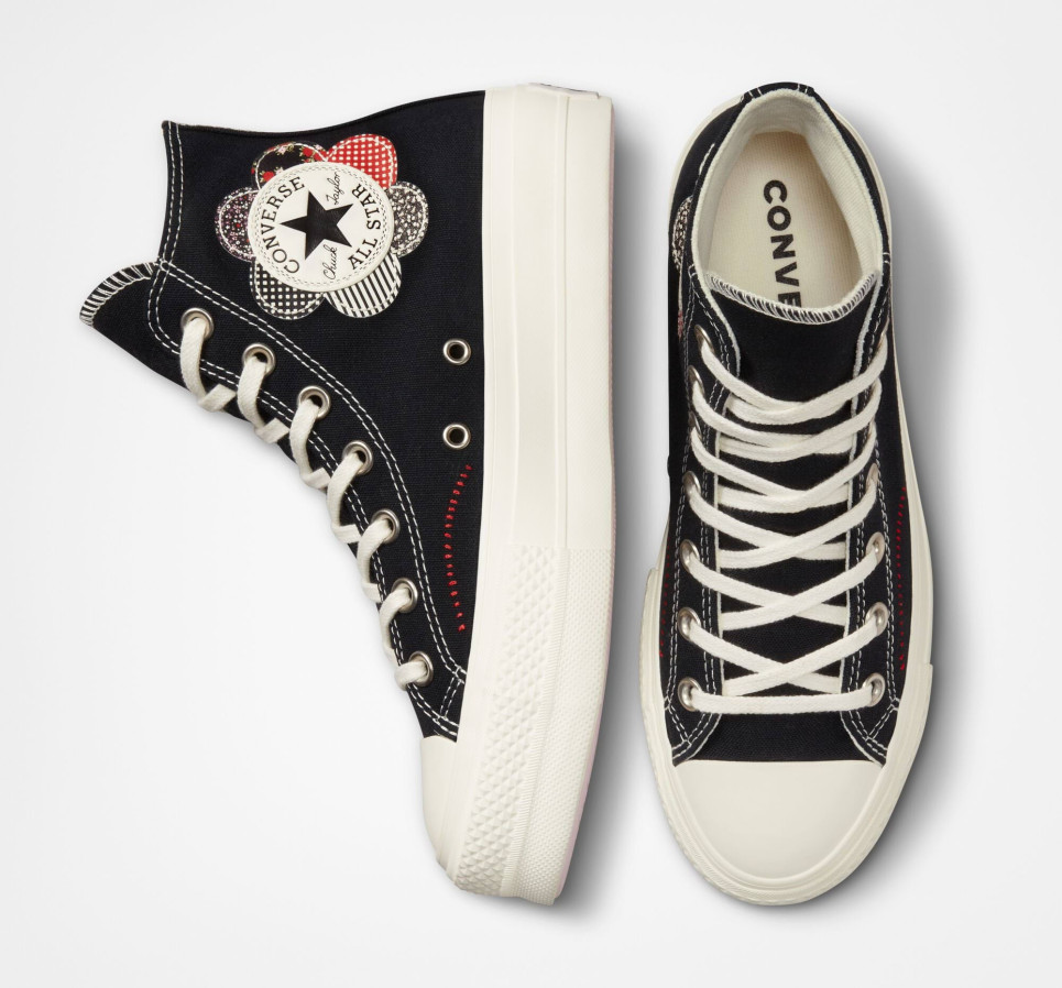 Chuck Taylor All Star Lift Platform Crafted Patchwork