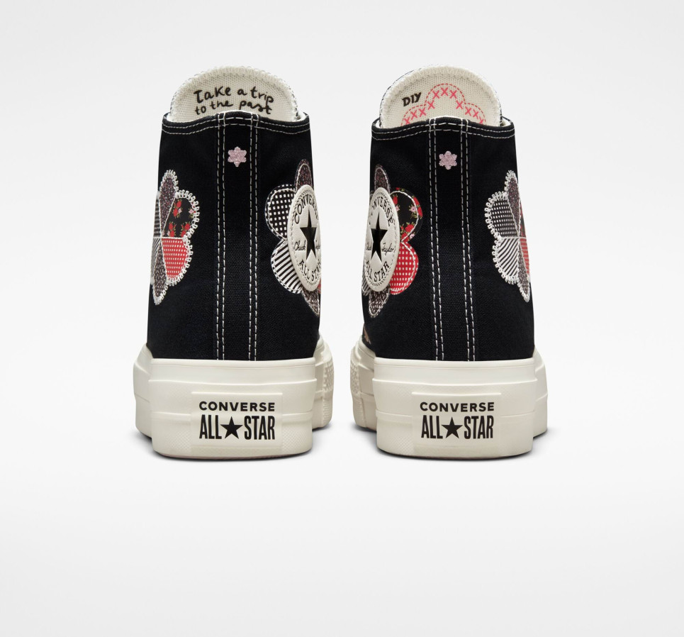 Chuck Taylor All Star Lift Platform Crafted Patchwork