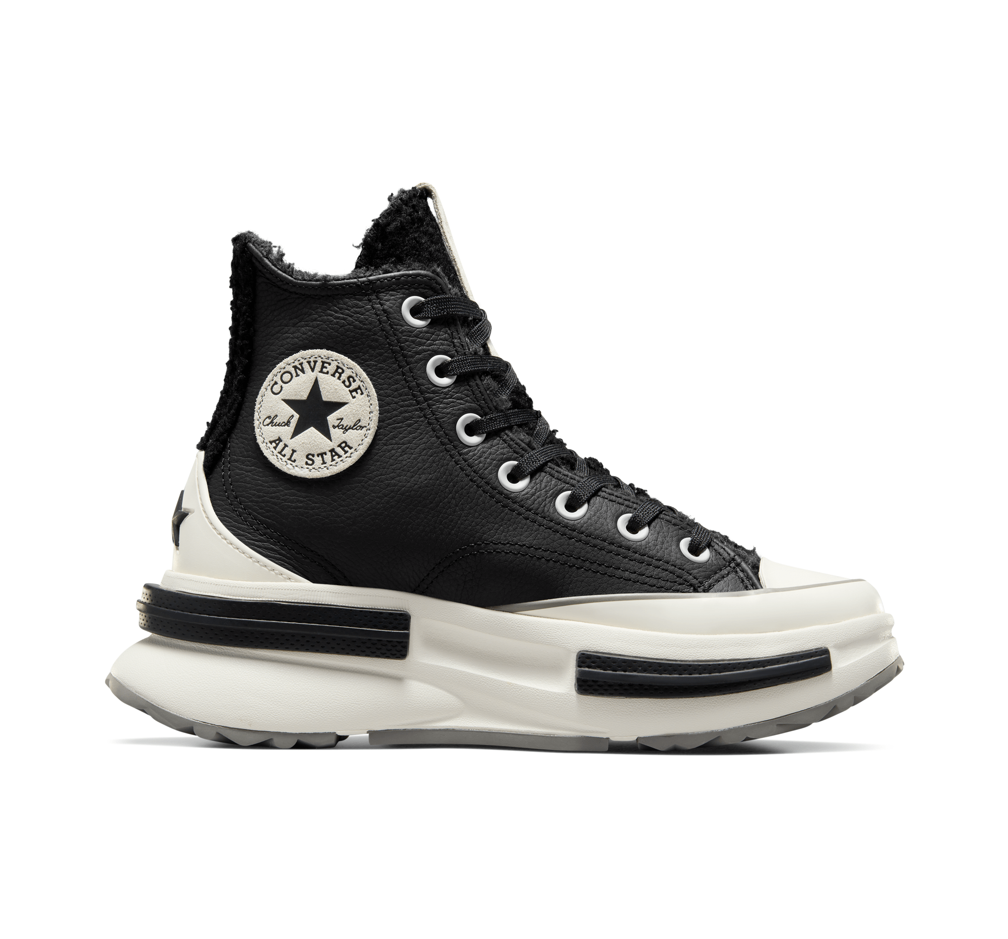 Run Star Legacy CX Platform Leather & Sherpa