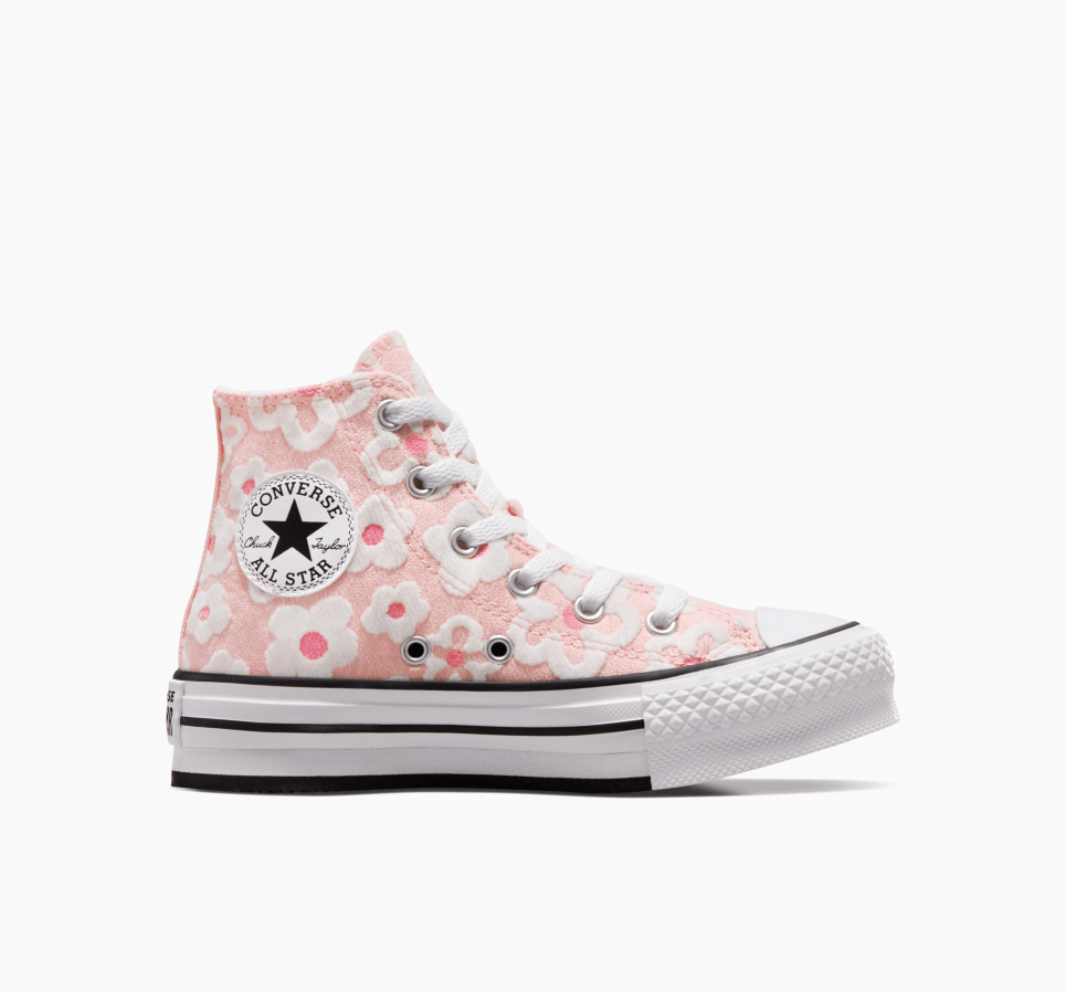 Chuck Taylor All Star Lift Platform Floral Embroidery