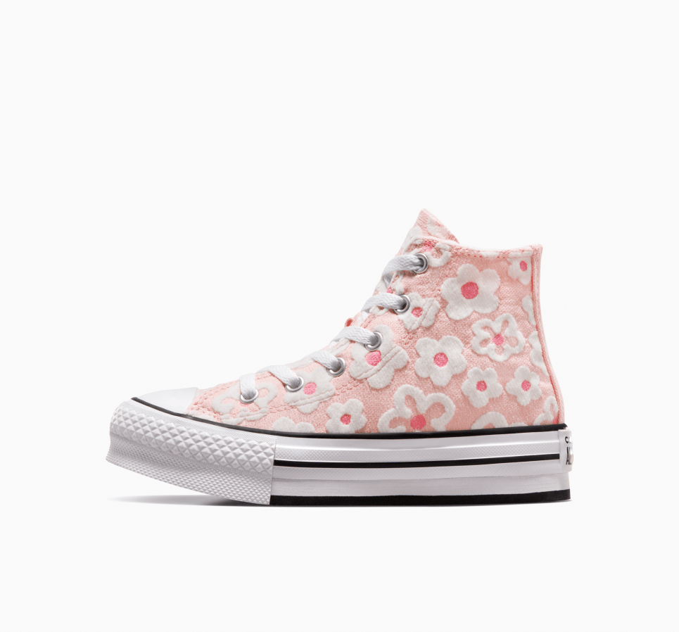 Chuck Taylor All Star Lift Platform Floral Embroidery
