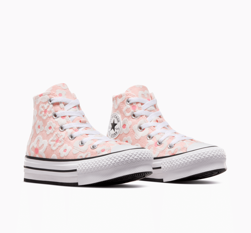 Chuck Taylor All Star Lift Platform Floral Embroidery