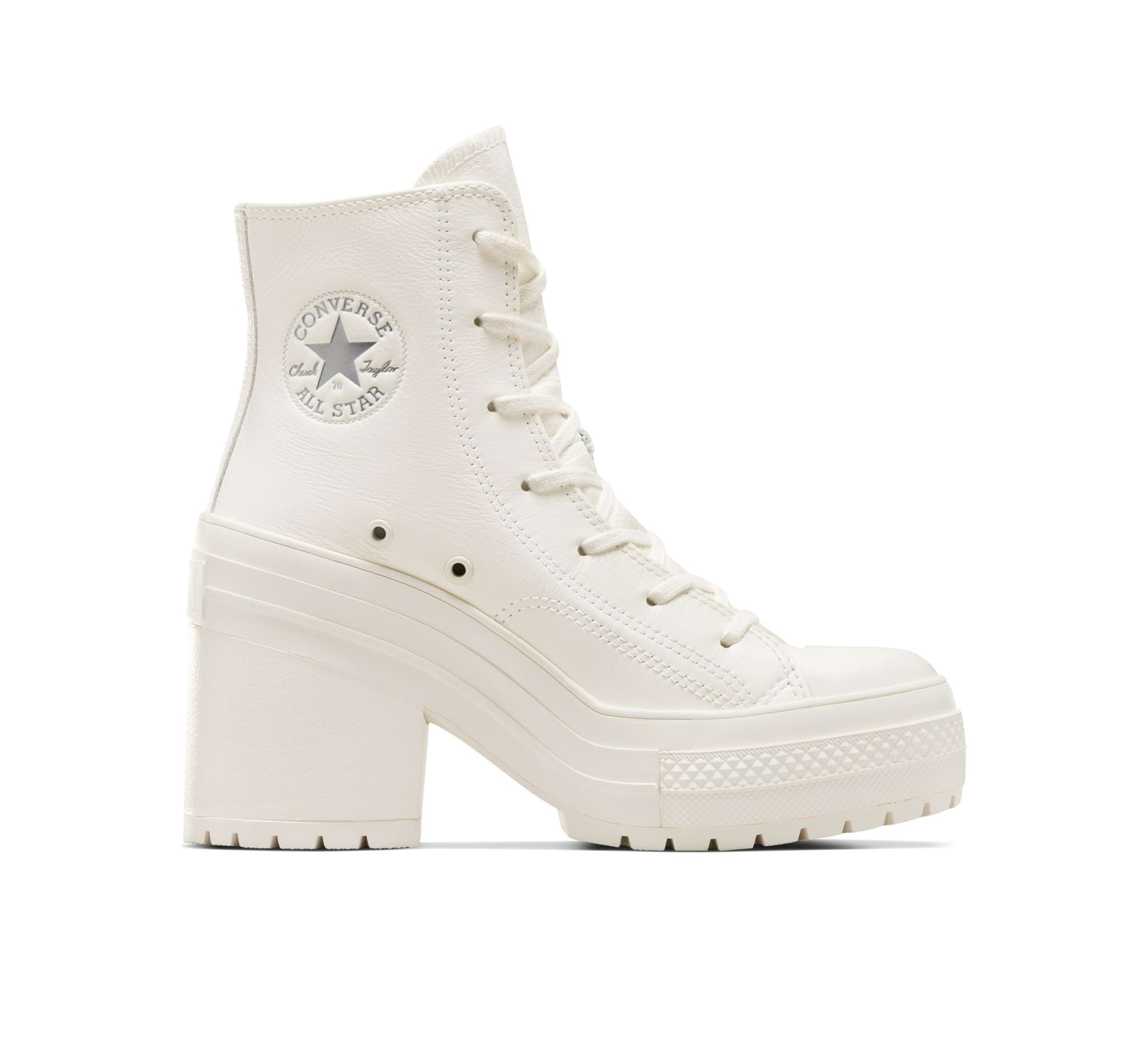 Chuck 70 De Luxe Heel Leather