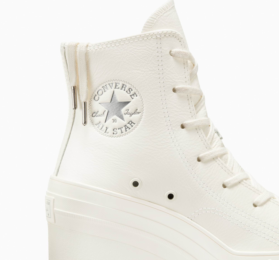 Chuck 70 De Luxe Heel Leather
