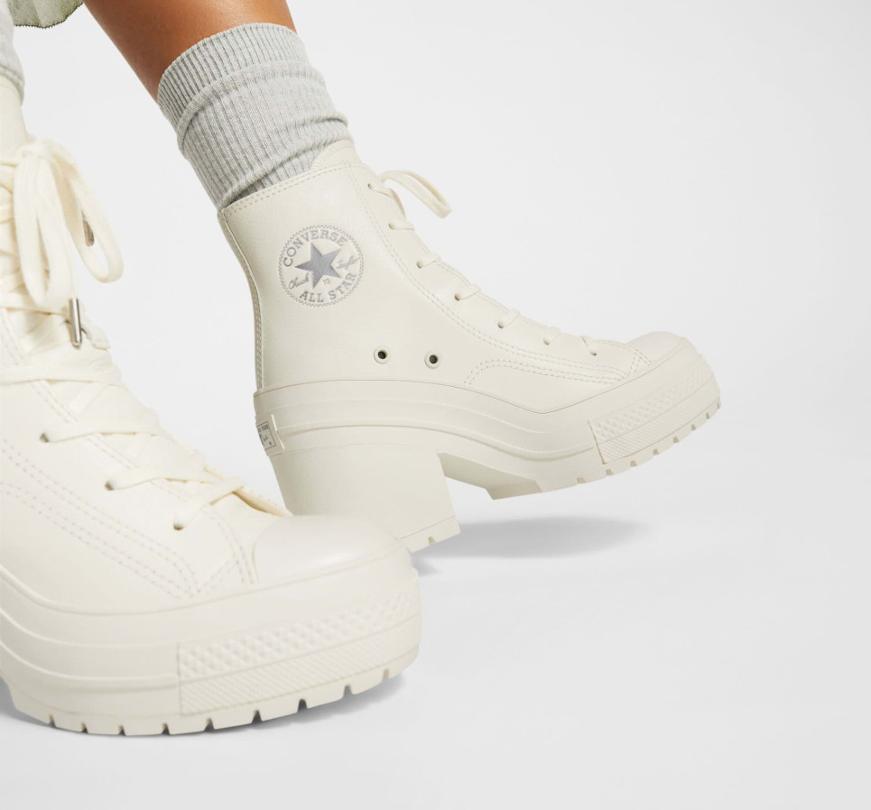 Chuck 70 De Luxe Heel Leather