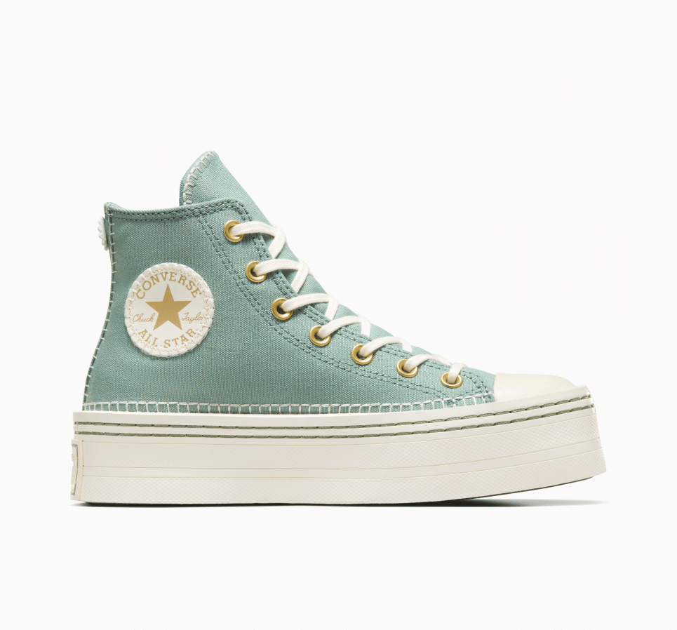 Chuck Taylor All Star Modern Lift Platform Crafted Stitching