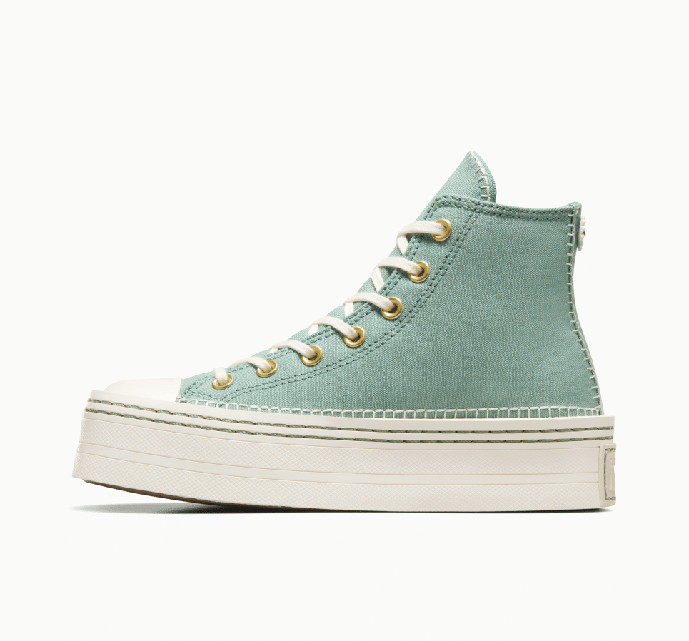 Chuck Taylor All Star Modern Lift Platform Crafted Stitching