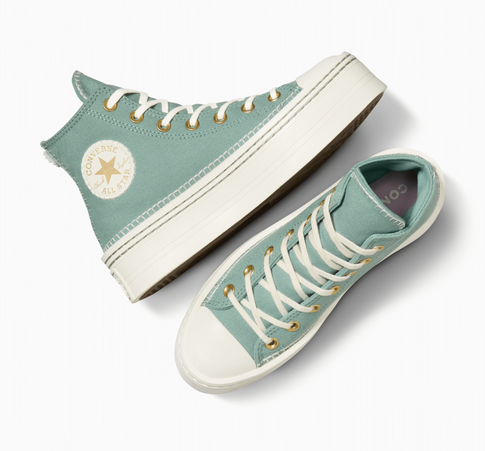 Chuck Taylor All Star Modern Lift Platform Crafted Stitching