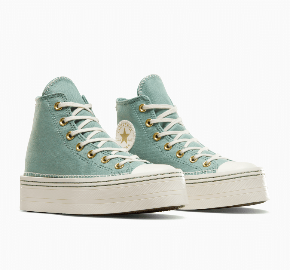Chuck Taylor All Star Modern Lift Platform Crafted Stitching