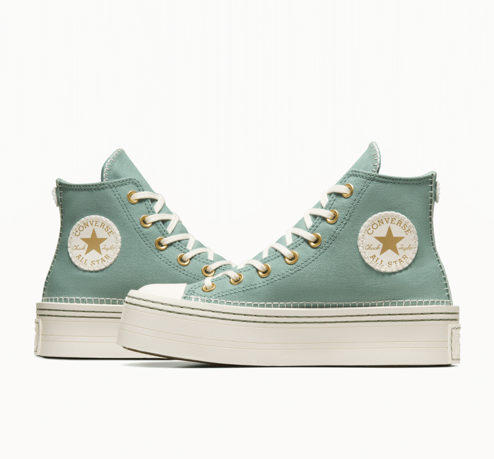 Chuck Taylor All Star Modern Lift Platform Crafted Stitching