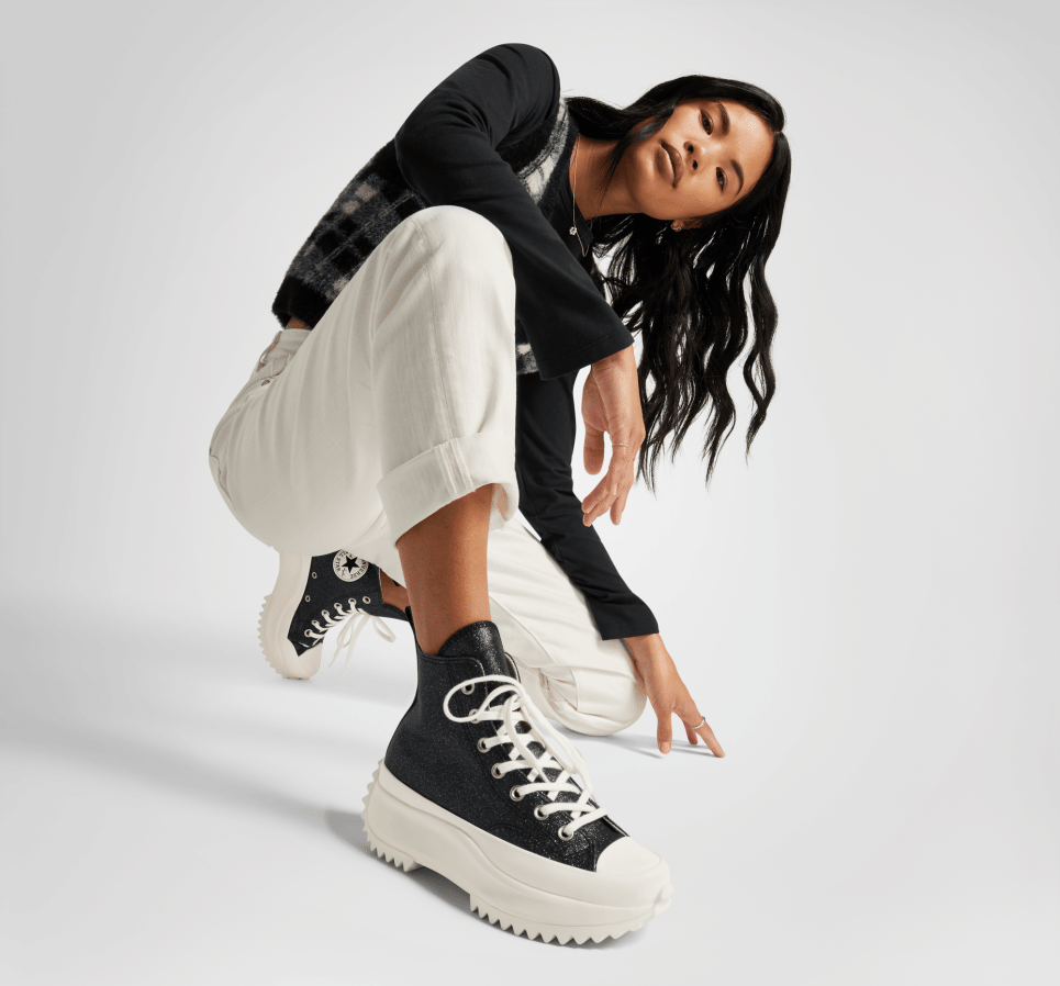 Run Star Hike Platform Glitter
