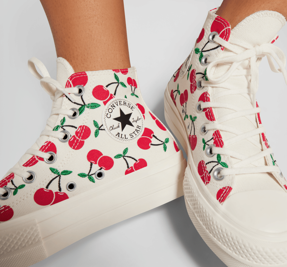 Chuck Taylor All Star Lift Platform Cherries