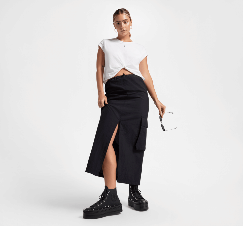 Chuck Taylor All Star Modern Lift Platform Studded