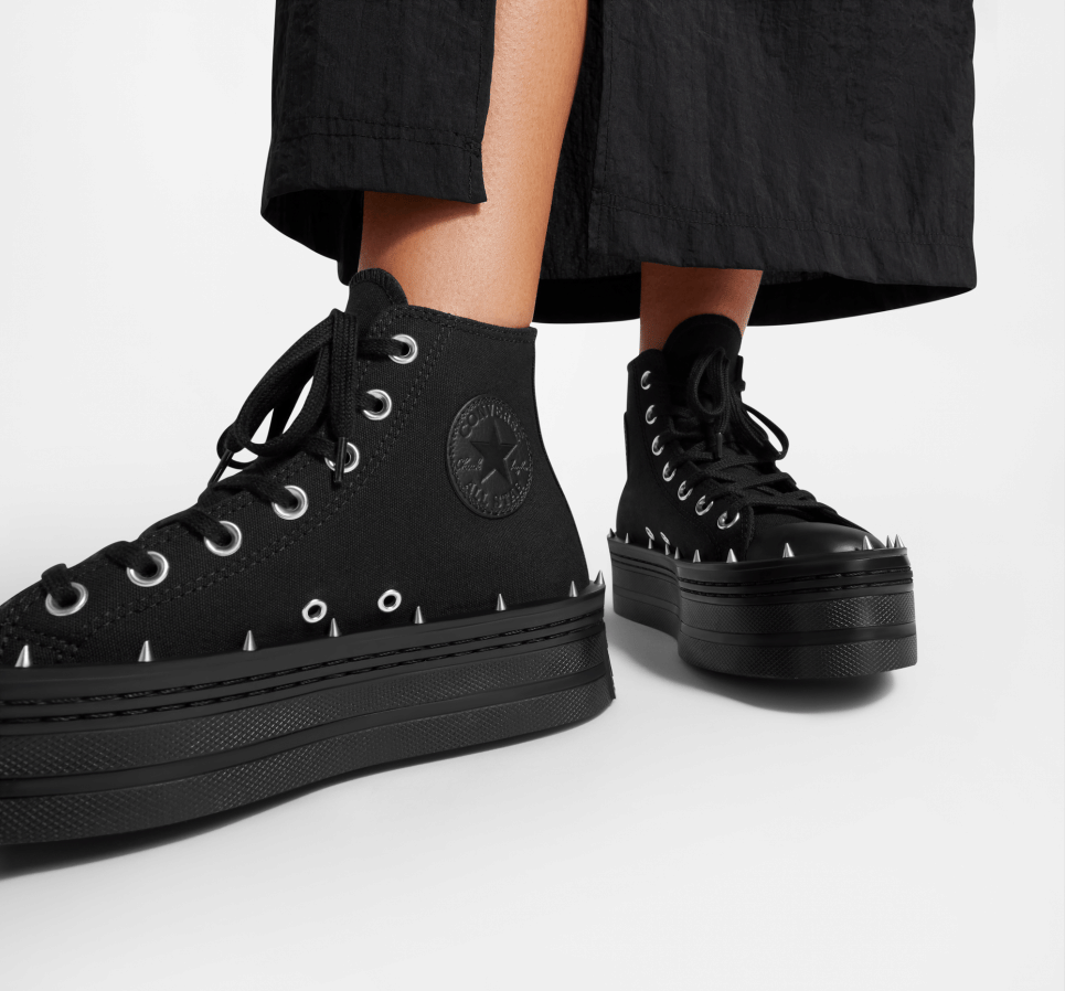 Chuck Taylor All Star Modern Lift Platform Studded