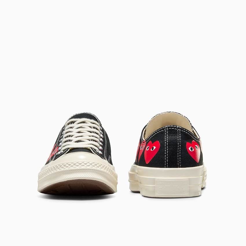 Converse x Comme des Garçons PLAY Chuck 70 Multi Heart-Black-36
