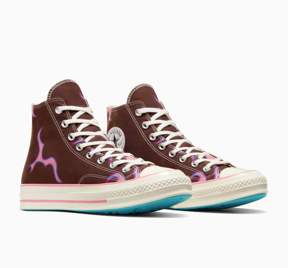 Converse x GOLF WANG Chuck 70 Flames-Brown-36