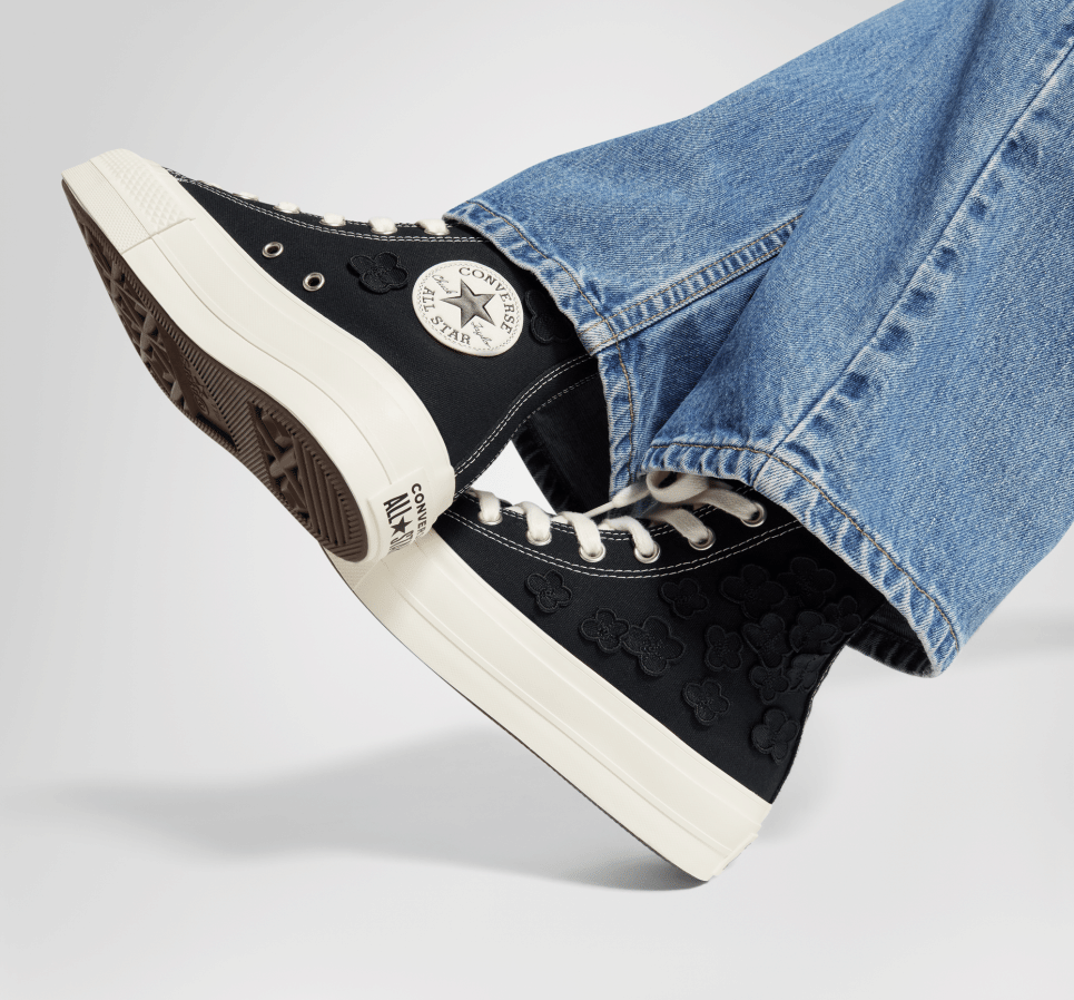 Chuck Taylor All Star Lift 3D Flowers