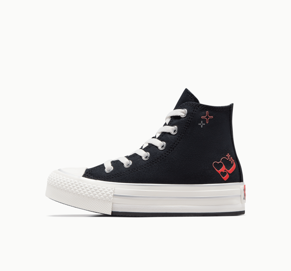 Chuck Taylor All Star EVA Lift Platform Y2K Heart