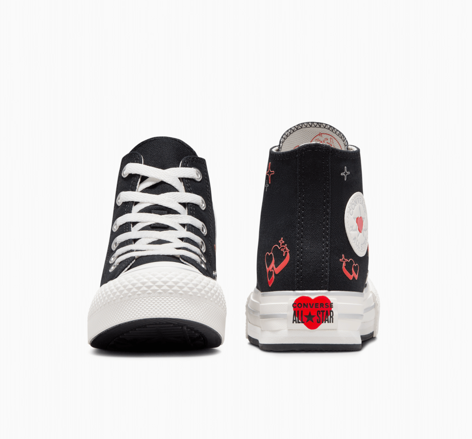 Chuck Taylor All Star EVA Lift Platform Y2K Heart