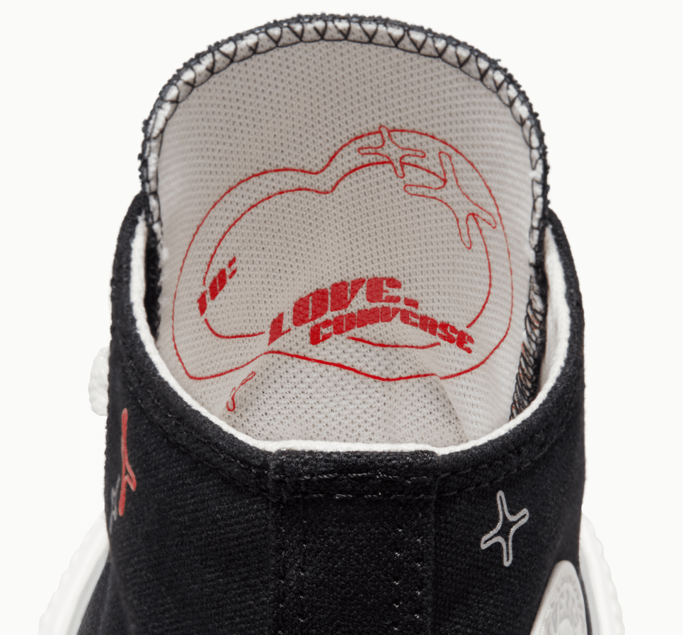 Chuck Taylor All Star EVA Lift Platform Y2K Heart