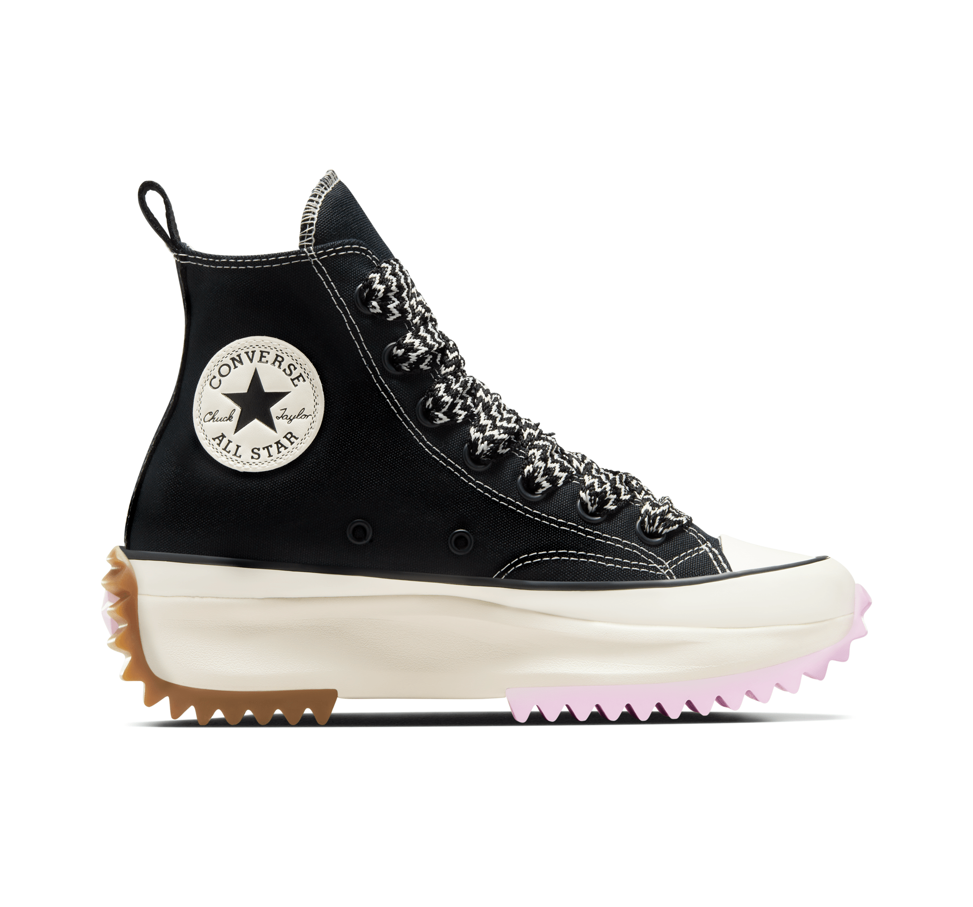 Run Star Hike Platform Canvas