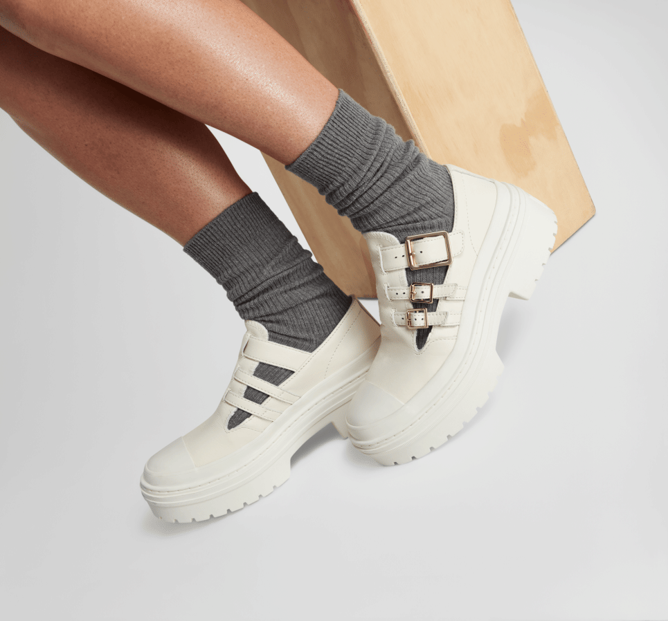 Chuck Taylor All Star Lugged Heel Mary Jane Platform