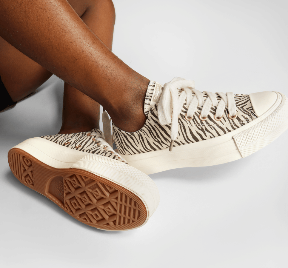 Chuck Taylor All Star Lift Zebra Print