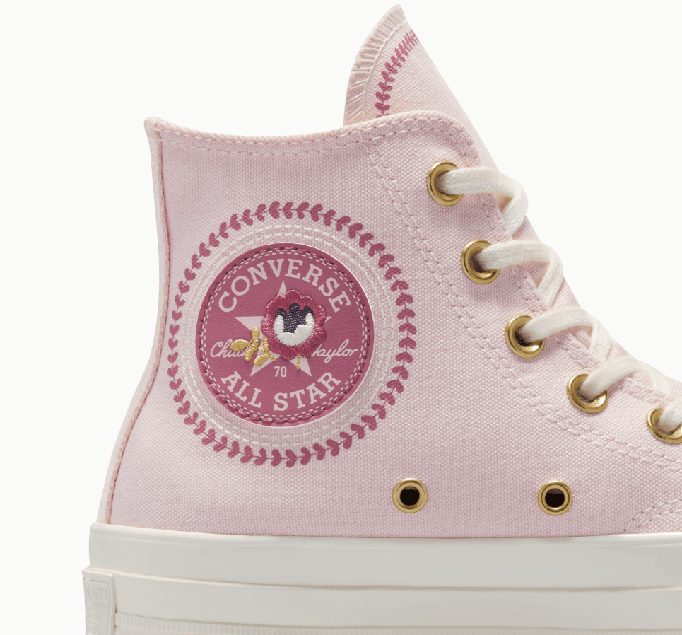 Chuck 70 Embroidered Florals