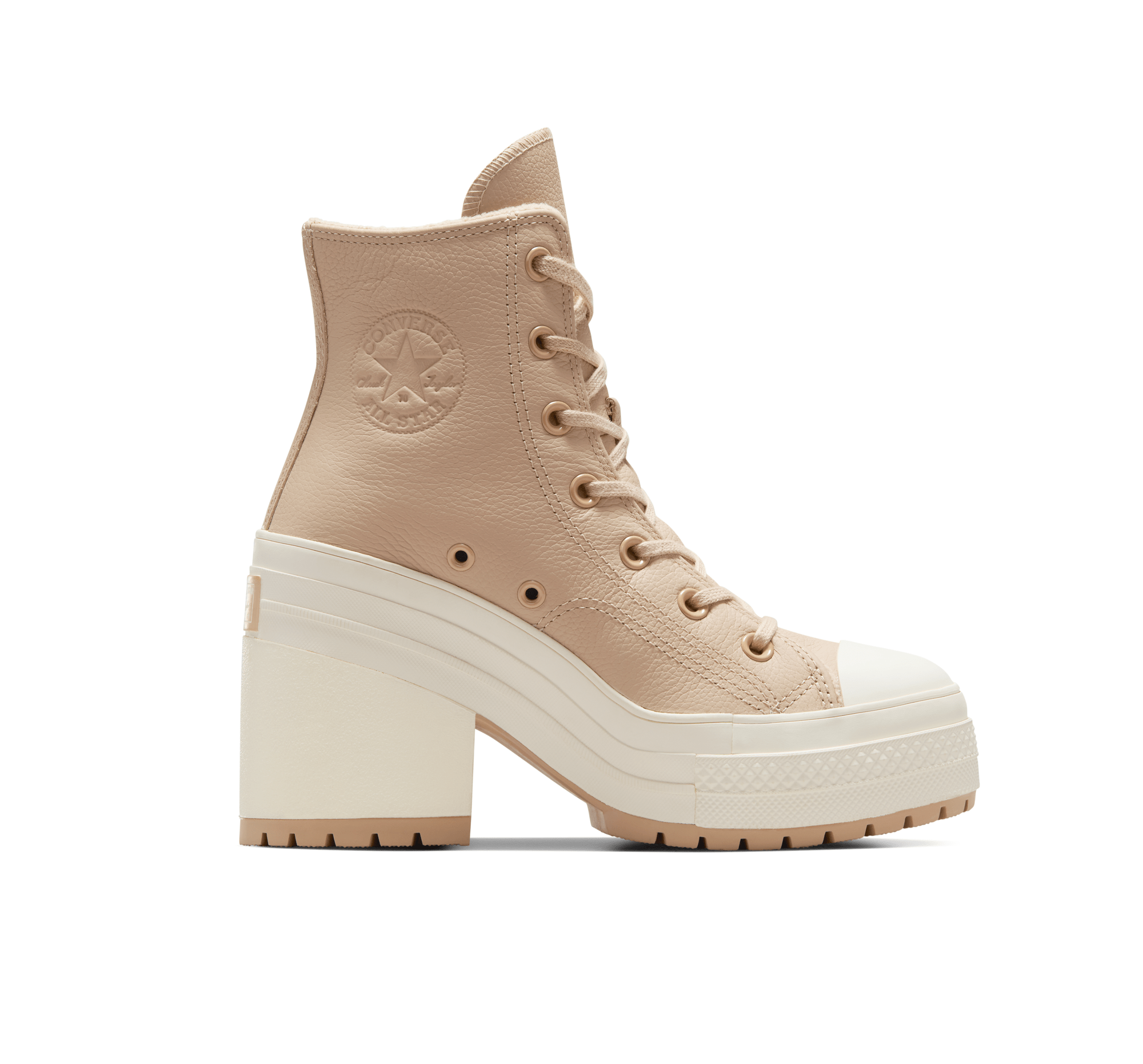 Chuck 70 De Luxe Heel Platform Weatherized Leather