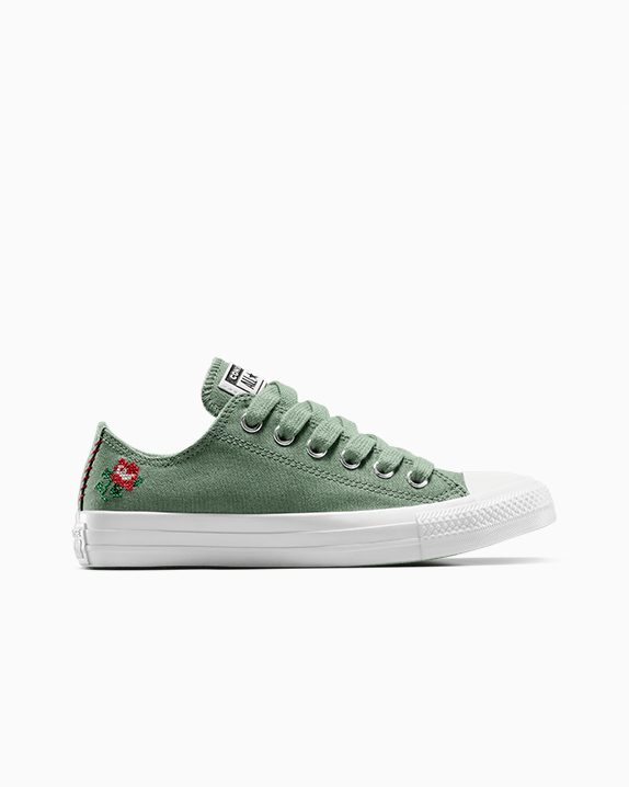 Chuck Taylor All Star Rose Stitch