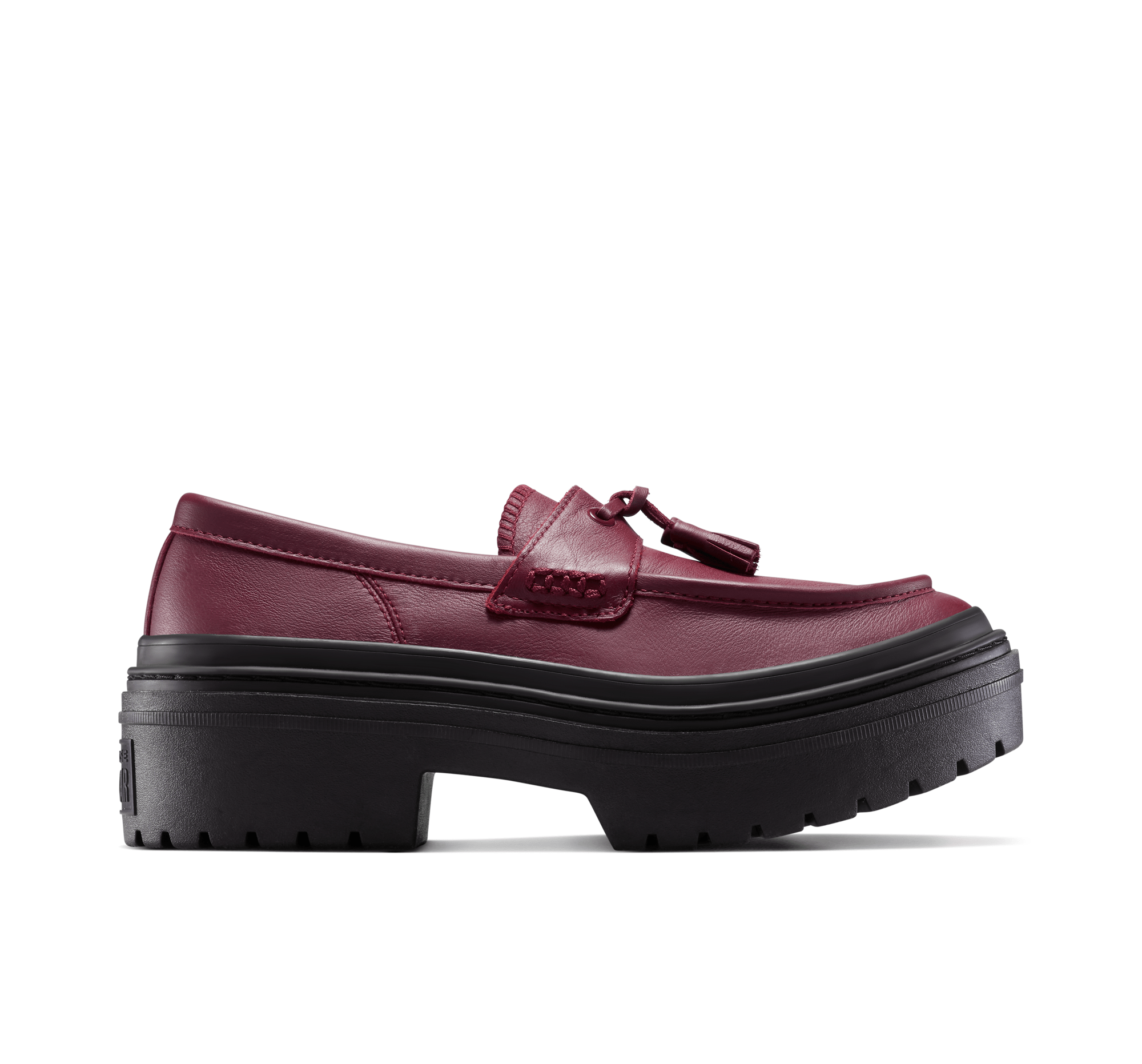 Chuck Taylor All Star Lugged Heel Loafer Platform Leather