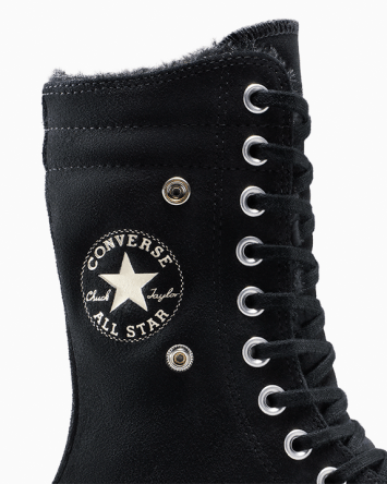 Chuck Taylor All Star Fold-Over Lift Platform XHi Faux Fur